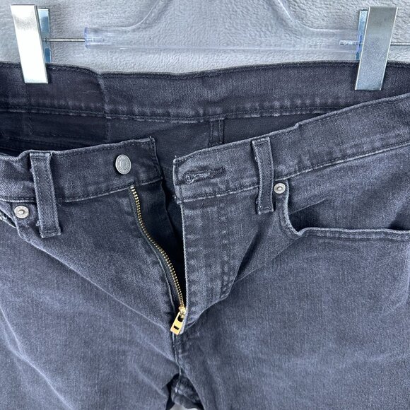 Levi Strauss & Co. 512 Skinny Jeans Womens Size W32X32L High Rise Black - Picture 5 of 14